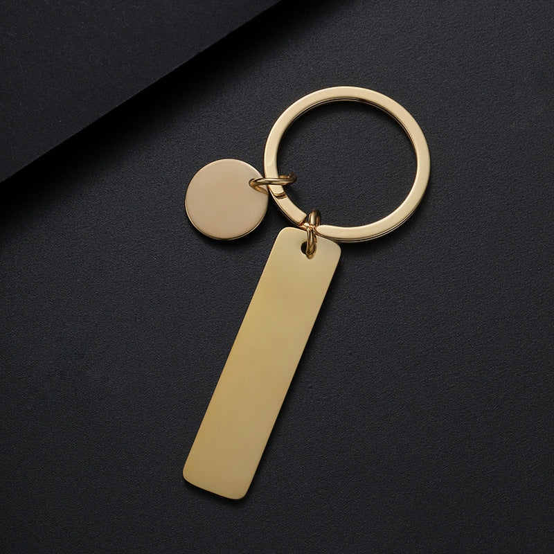 Laser Material Of Stainless Steel Keychain (10pcs) for Laser Engraving