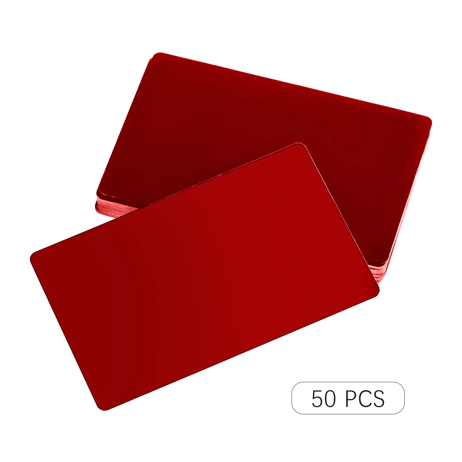 Aluminum Business Card For Laser Engraving and Cutting