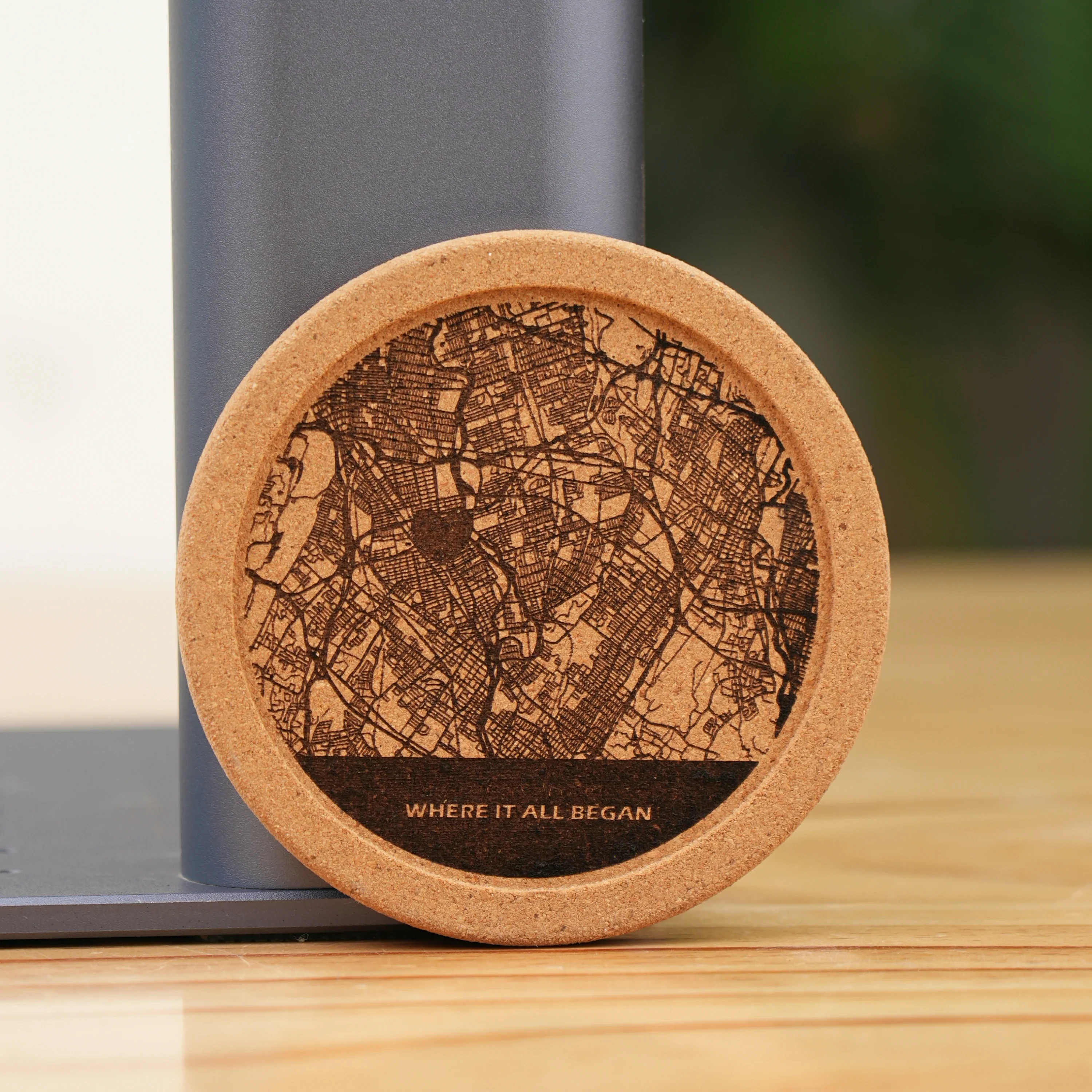 DIY Round Cork Coasters for Drinks