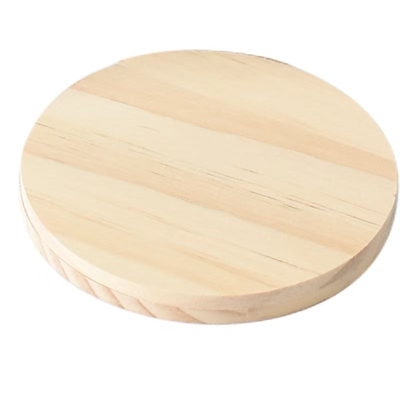 Solid Pine Wood Discs — Ideal for DIY Laser Engraving