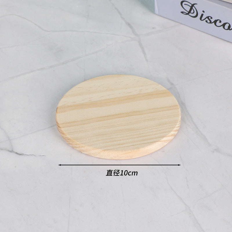 Solid Pine Wood Discs — Ideal for DIY Laser Engraving