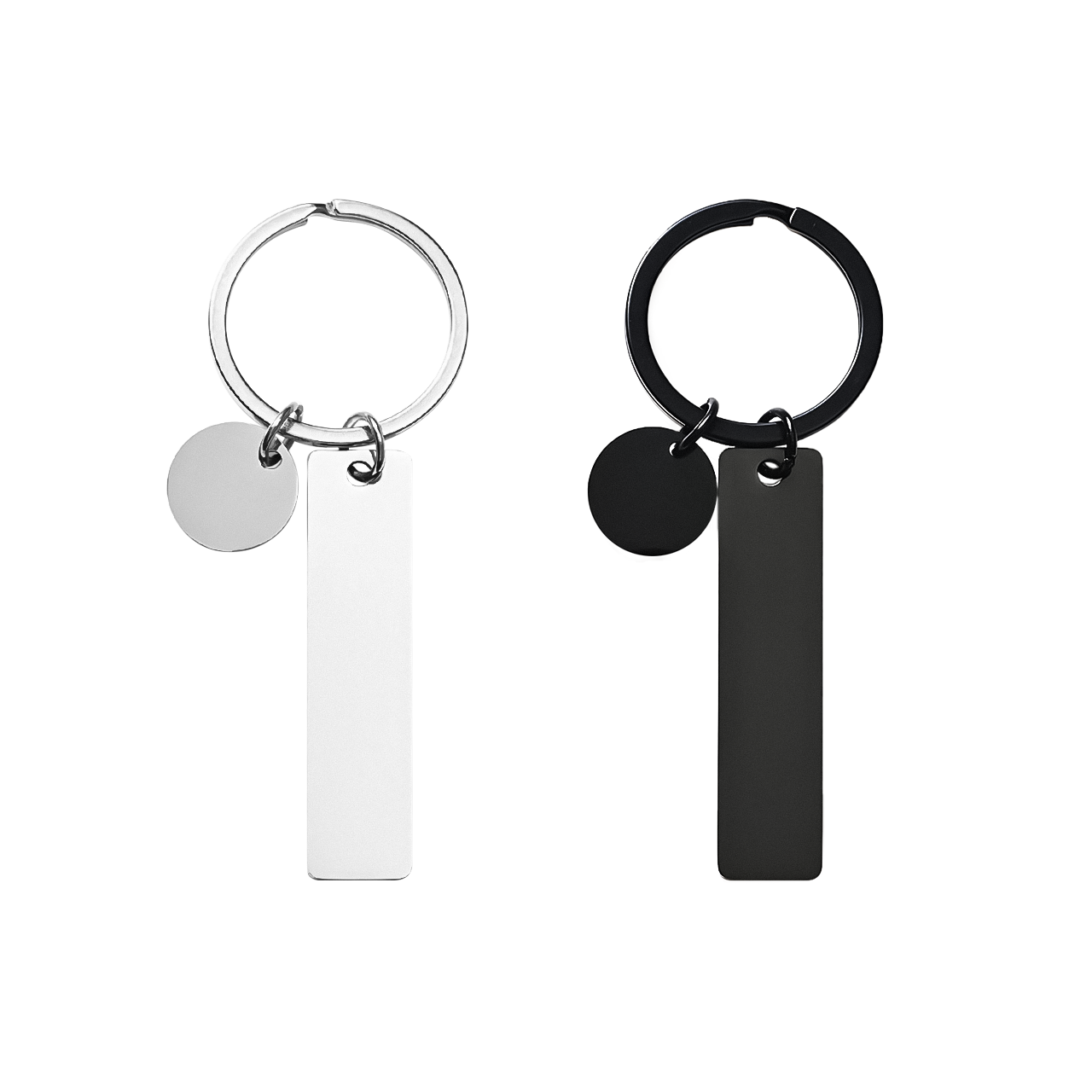 Laser Material Of Stainless Steel Keychain (10pcs) for Laser Engraving