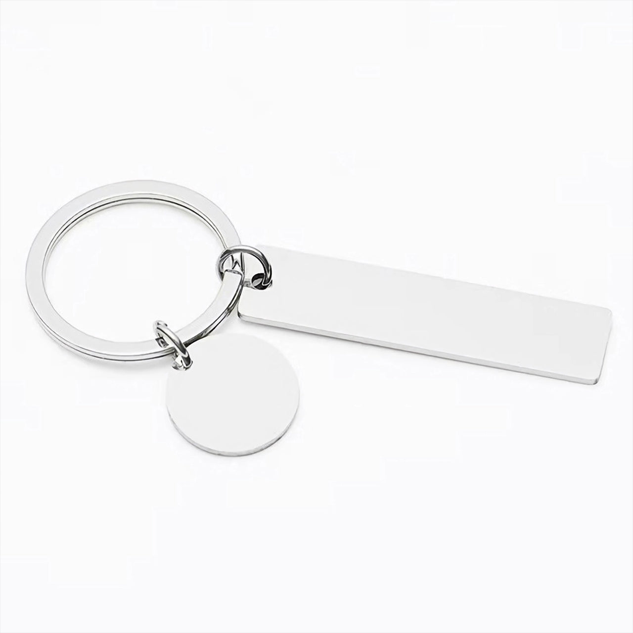 Laser Material Of Stainless Steel Keychain (10pcs) for Laser Engraving