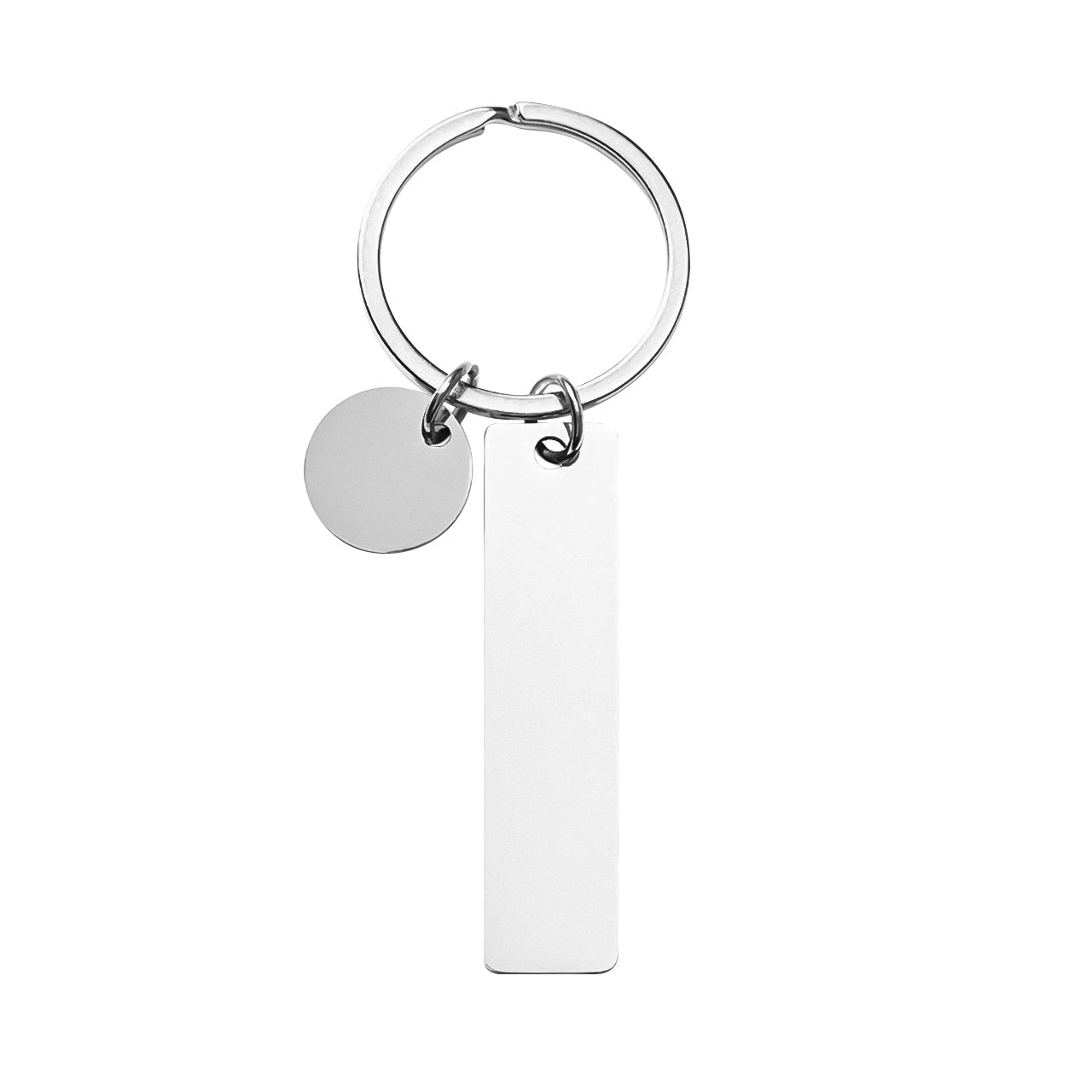 Laser Material Of Stainless Steel Keychain (10pcs) for Laser Engraving