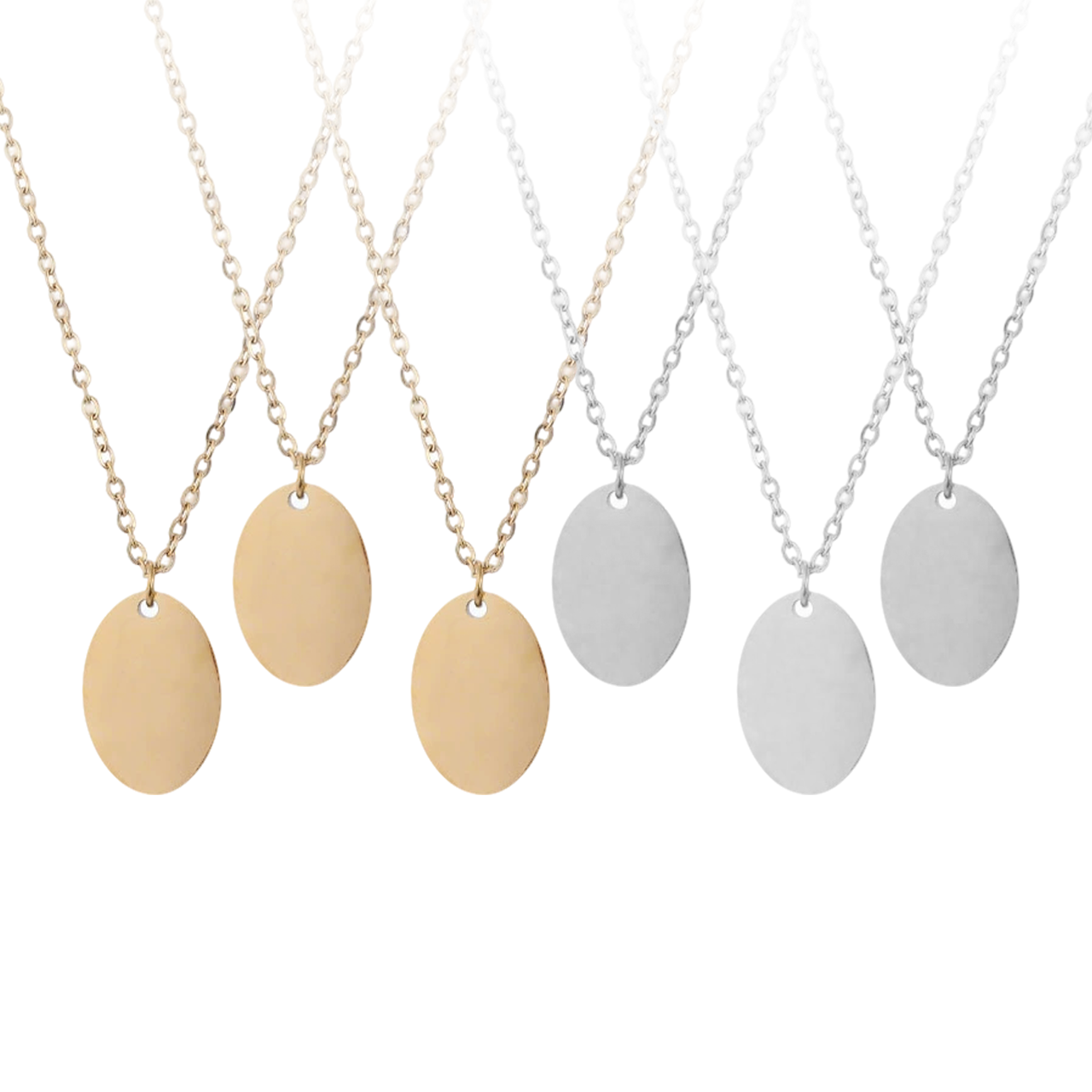 Stainless Steel Necklace for Laser Engraving