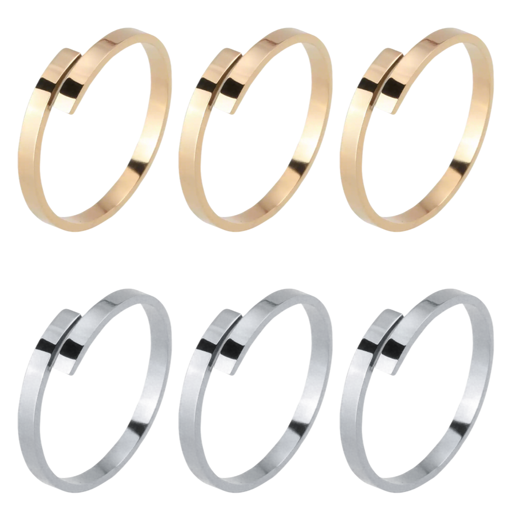 Stainless Steel Ring for Laser Engraving