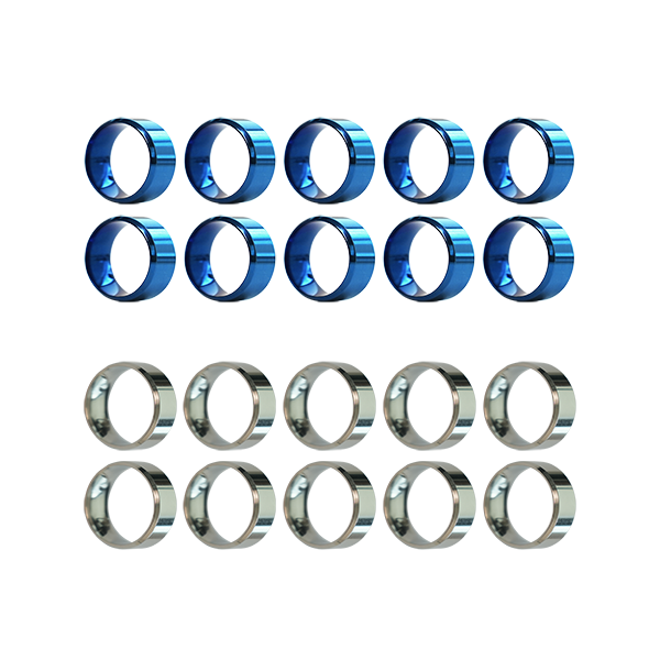Laser Material Of Stainless Steel Ring (10pcs) for Laser Engraving