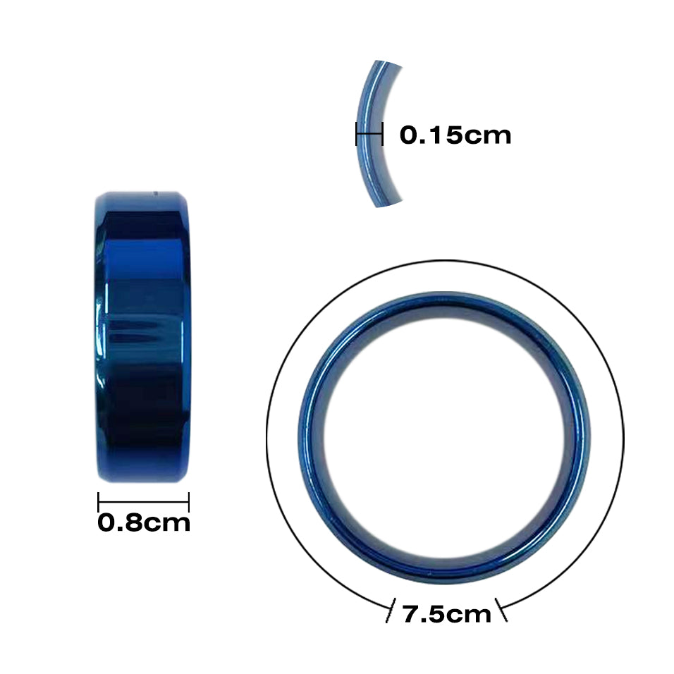 Laser Material Of Stainless Steel Ring (10pcs) for Laser Engraving
