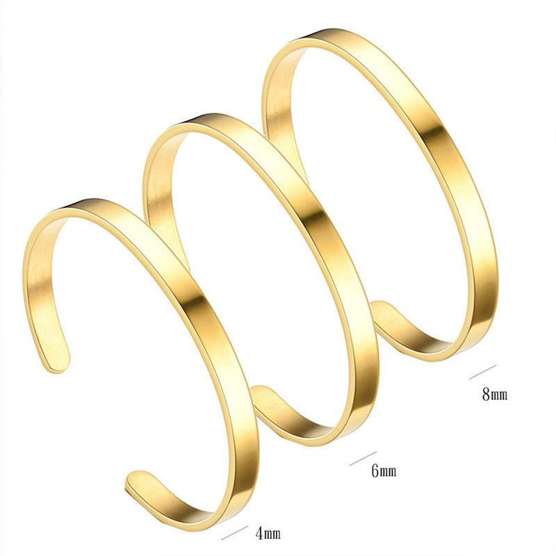Stainless Steel Bracelet for Laser Engraving