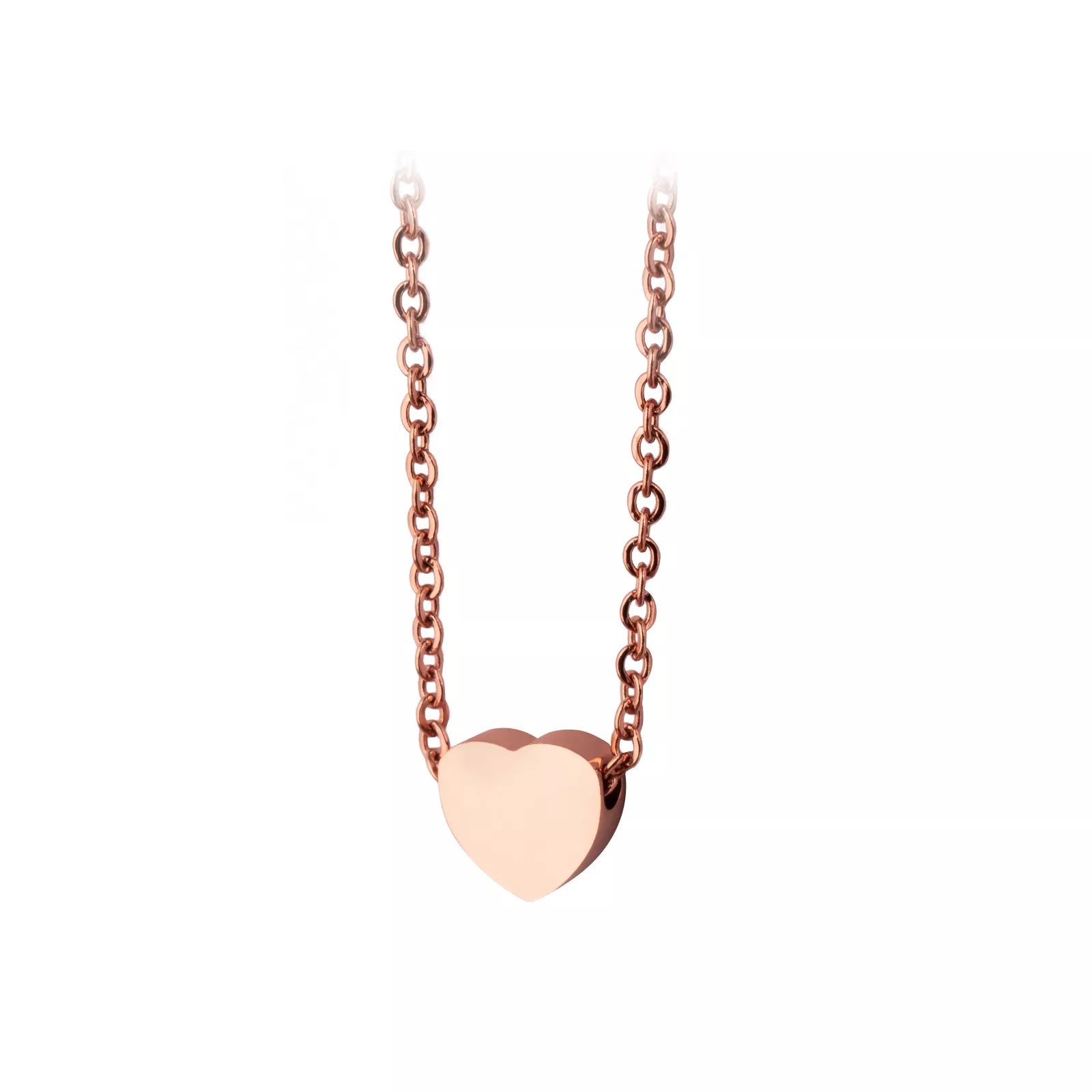 Stainless Steel Heart Necklace (6pcs) for Laser Engraving