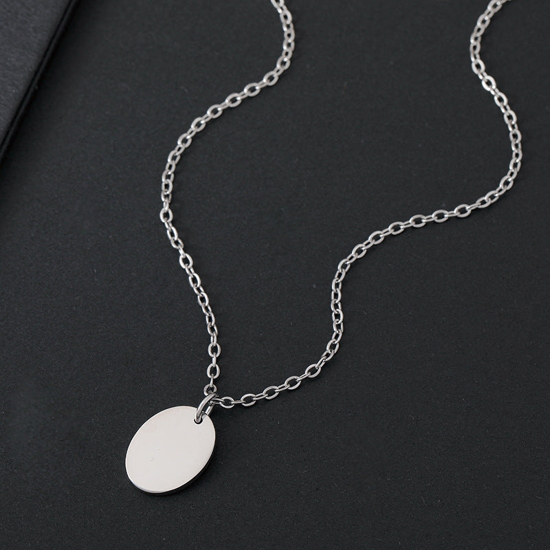 Stainless Steel Necklace for Laser Engraving