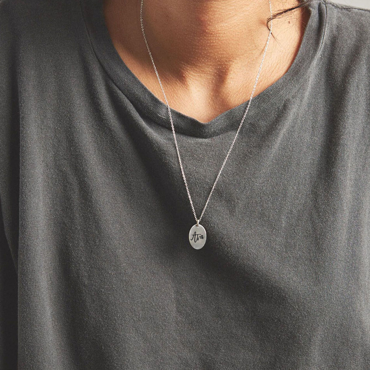 Stainless Steel Necklace for Laser Engraving
