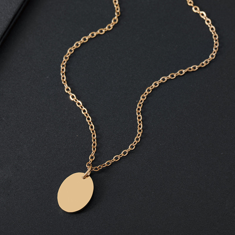 Stainless Steel Necklace for Laser Engraving