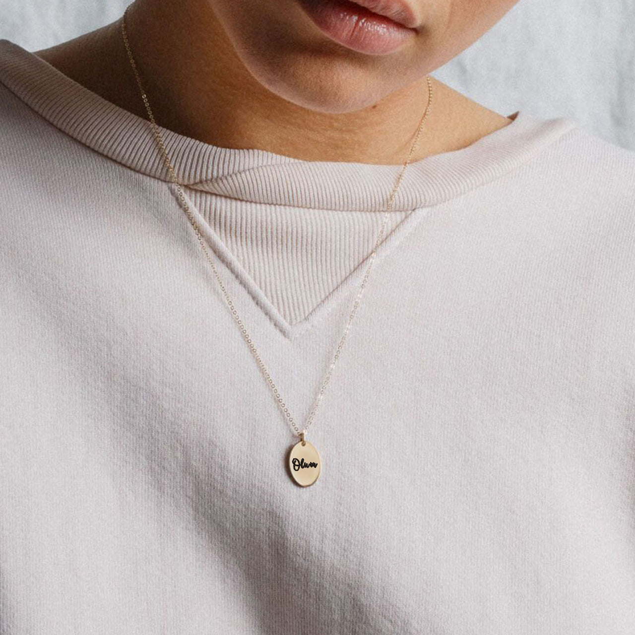 Stainless Steel Necklace for Laser Engraving