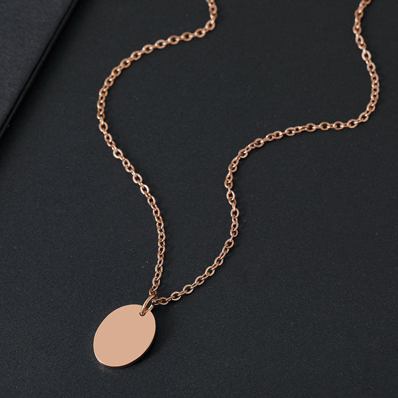 Stainless Steel Necklace for Laser Engraving
