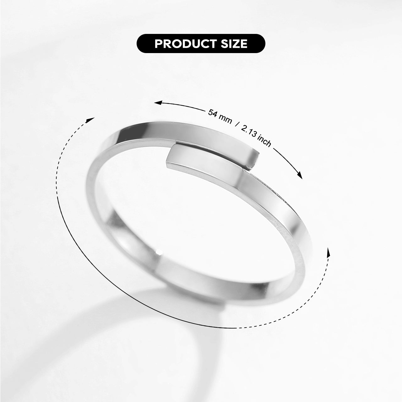 Stainless Steel Ring for Laser Engraving
