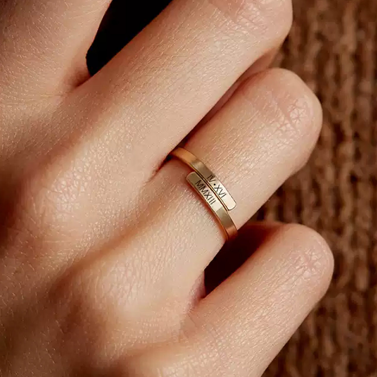 Stainless Steel Ring for Laser Engraving