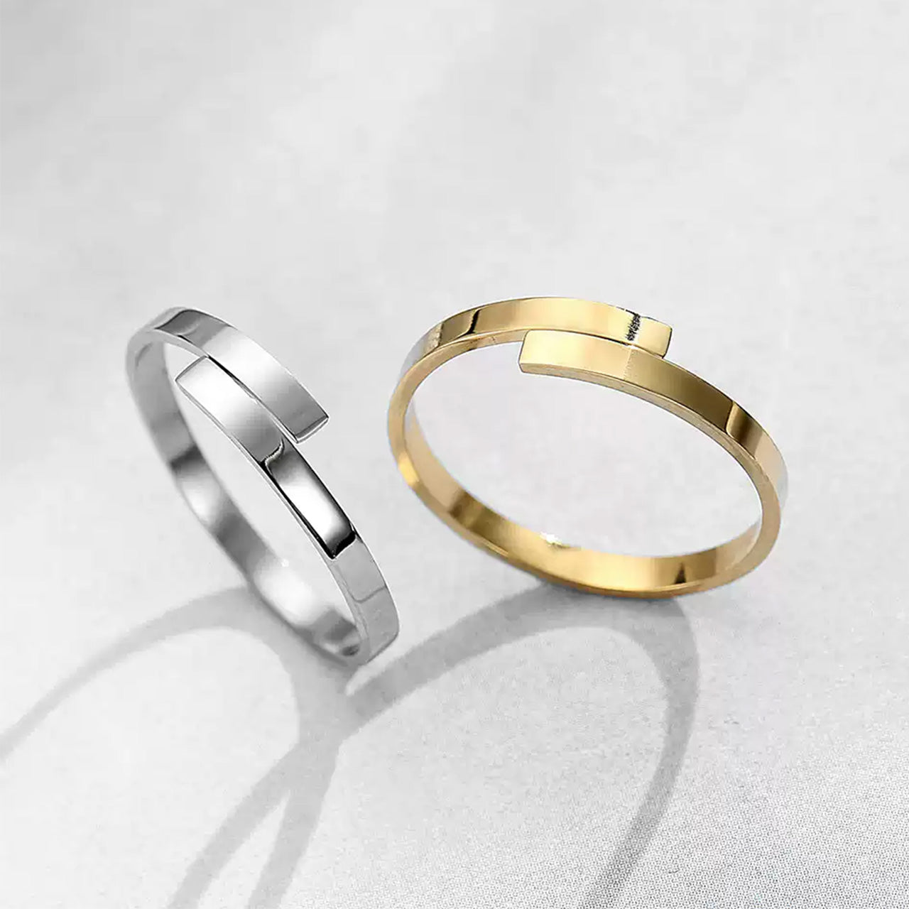 Stainless Steel Ring for Laser Engraving